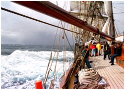 James Craig at Sea